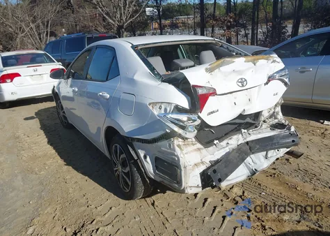 2015 Toyota Corolla Le from USA, damaged, VIN 2T1BURHEXFC411423